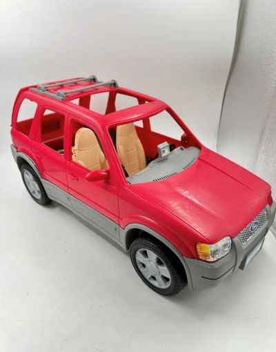 Barbie Mattel 2002 Ford Escape Hybrid Red Suv Auto Camioneta