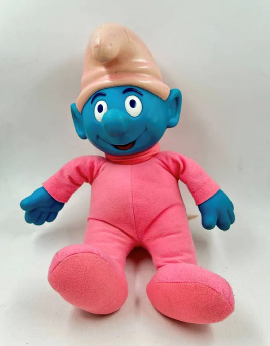 Bebé Pitufo 30 Cm Original Vintage 1996 Sonidos Peyo Brusela