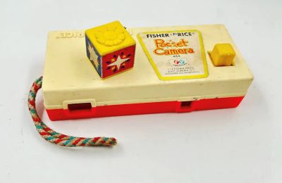 Cámara De Juguete Fisher Price Vintage 1974 Hecha En México
