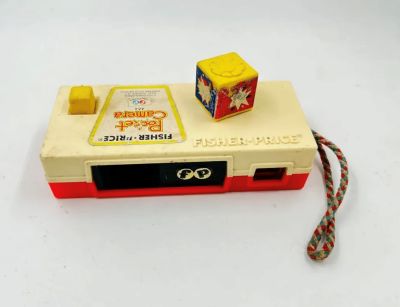 Cámara De Juguete Fisher Price Vintage 1974 Hecha En México