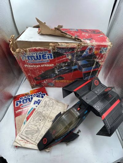 Capitan Power Mattel 1987 Nave Phantom Striker De Lord Drea