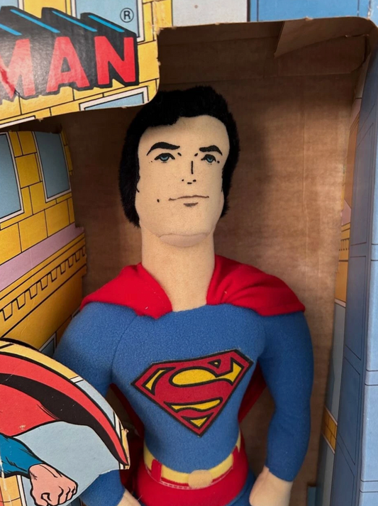 Superman Knickerbocker 1978 Posable Peluche