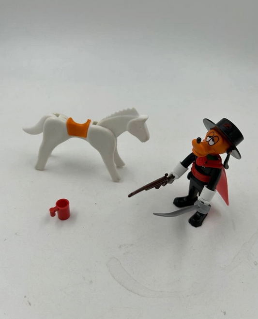 Zooland por Airgam Variante Mexicana por Exin Personajes Disney - Plutón como El Zorro-