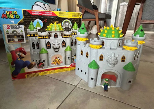 Castillo De Bowser Super Mario Bros Nintendo Jakks Pacific