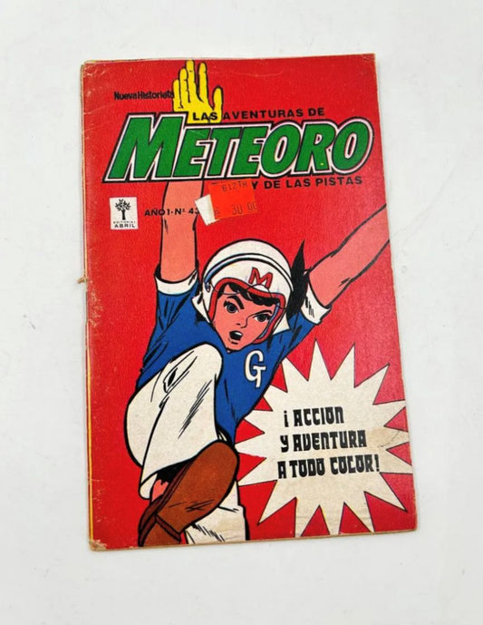 Comic Meteoro Speed Racer 1976 Editorial Abril Argentina #43