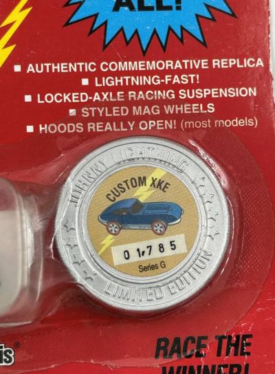 Custom Xke Johnny Lightning Edición Limitada Red Line 1993