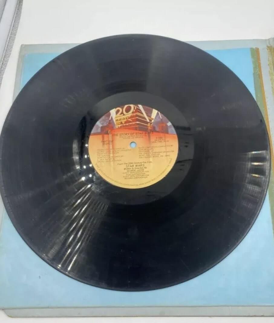 Disco Vinil Star Wars Primera Edición Americana De Fox 1977