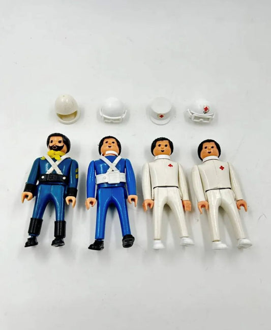 Exin Boys México 80 S Vintage Set Soldados Y Médicos