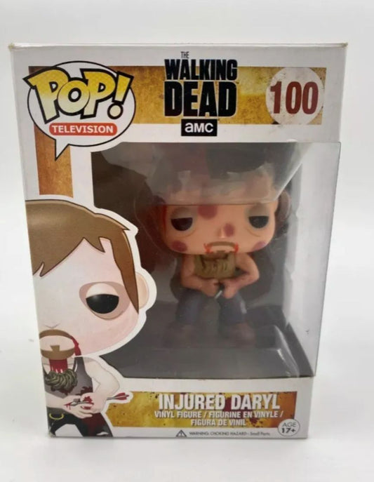 Funko Pop Injured Daryl Dixon The Walking Dead Herido Vinyl