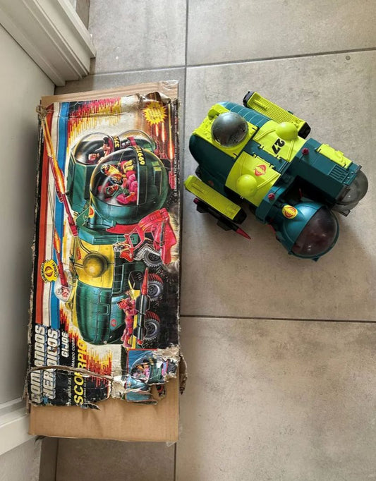 Gi Joe Scorpio Comandos Heroicos Auriken Mattel Vintage