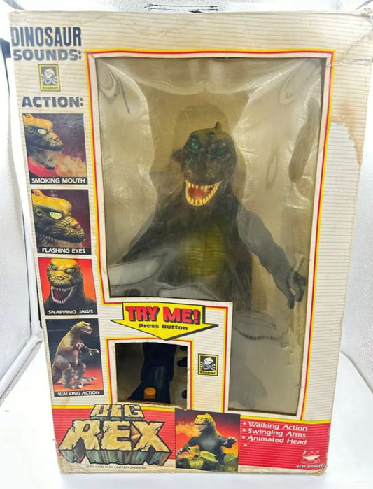 Godzilla New Bright En Caja Original Vintage Luz Y Sonido