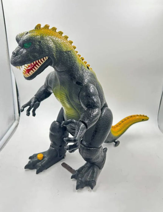 Godzilla New Bright En Caja Original Vintage Luz Y Sonido