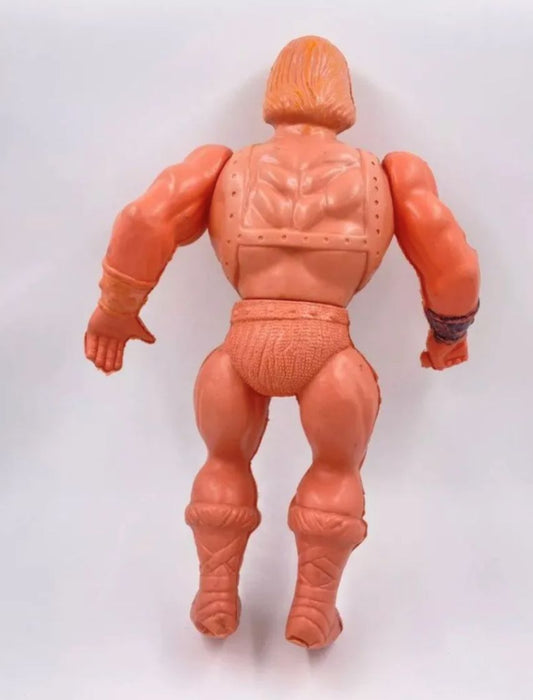 He Man Bootleg Mexicano Motu Vintage Plástico Soplado 40 Cm