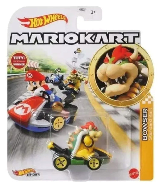 Hot Wheels Mario Kart: Bowser Standard Kart Hotwheeels