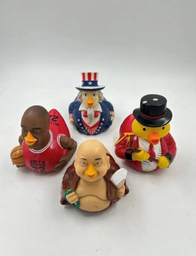 Lote 4 Celebriducks Tío Sam Buda Domador Bulls Williams