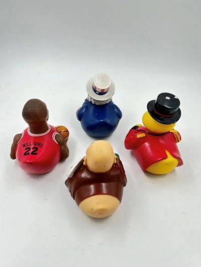 Lote 4 Celebriducks Tío Sam Buda Domador Bulls Williams