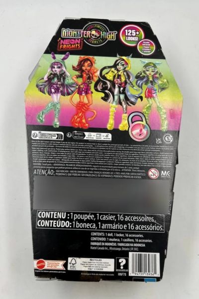 Monster High Draculaura Neon Fright Mattel 2003 Skulltimate