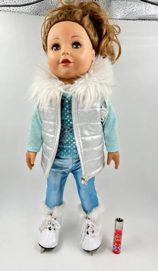 Muñeca Adora Patinaje En Hilelo Original
