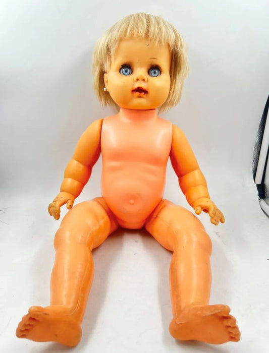 Muñeca Lili Ledy 60 Cm Hecho En Mexico Bebe Niña 60s Grande