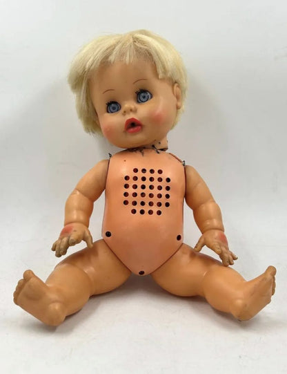 Muñeca Lili Ledy Vintage 60 S Con Caja De Sonido