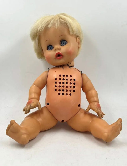 Muñeca Lili Ledy Vintage 60 S Con Caja De Sonido