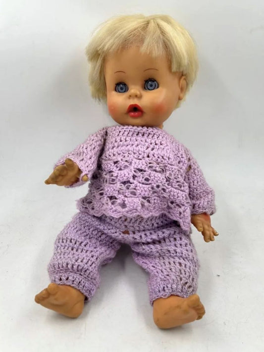 Muñeca Lili Ledy Vintage 60 S Con Caja De Sonido