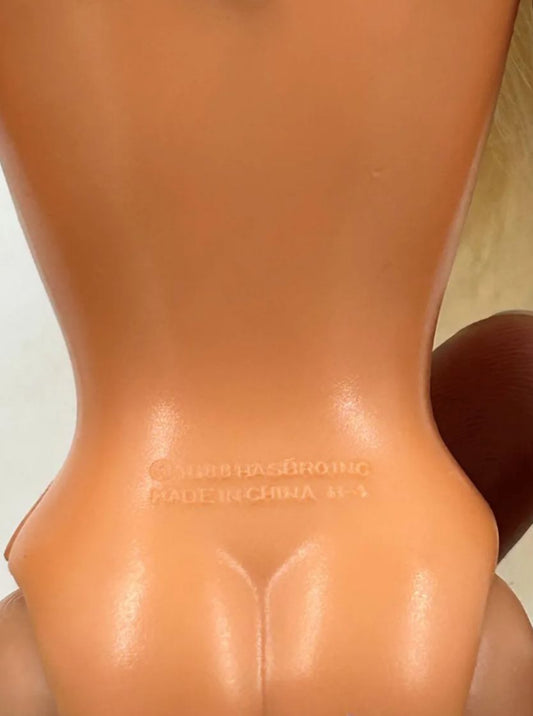 Muñeca Rapunzel Cabello Largo Corto Hasbro 1988 Tipo Barbie