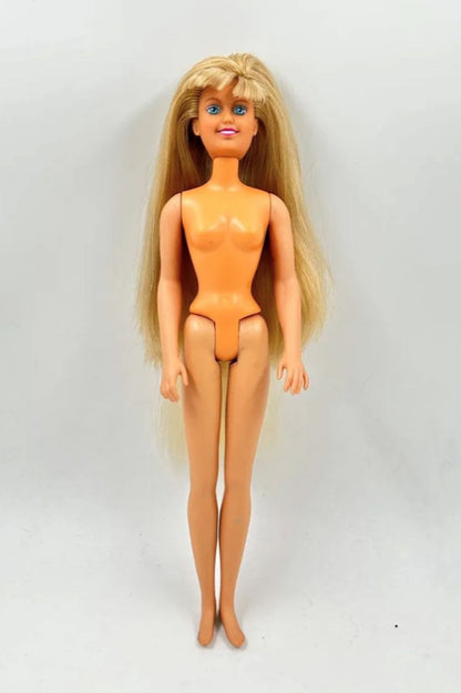 Muñeca Rapunzel Cabello Largo Corto Hasbro 1988 Tipo Barbie