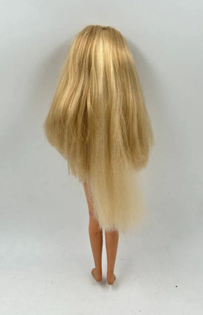 Muñeca Rapunzel Cabello Largo Corto Hasbro 1988 Tipo Barbie