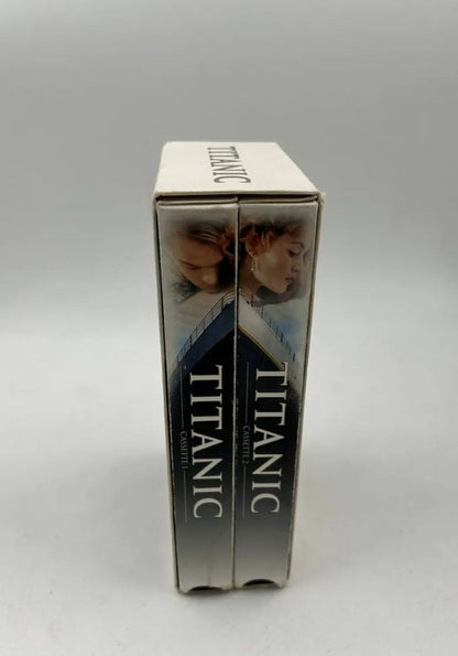 Película Titanic Original En Vhs Español Vintage Leonardo Di