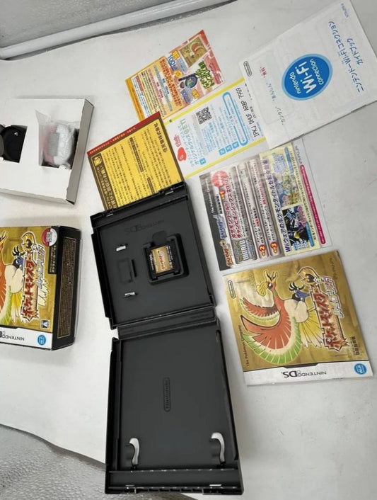 Pokemon Heart Gold Nintendo Ds Completo Japón Pokewalker