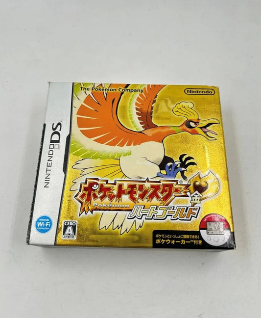 Pokemon Heart Gold Nintendo Ds Completo Japón Pokewalker