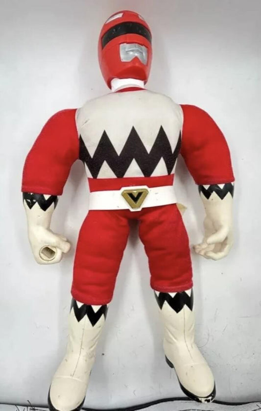 Power Rangers De 50 Cm Azul Y Rojo 20 1999 Saban Parlantes