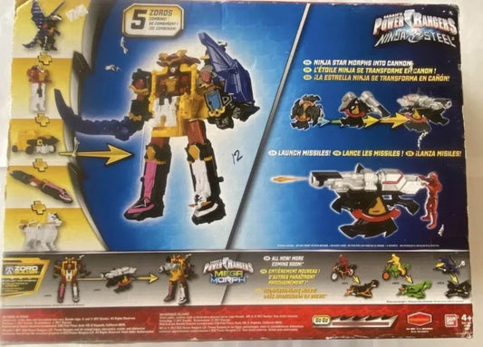 Power Rangers Ninja Steel Dx Ninja Steel Megazord Toysrus Ep