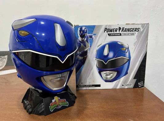 Power Rangers Ranger Azul Lighting Collection Hasbro Casco