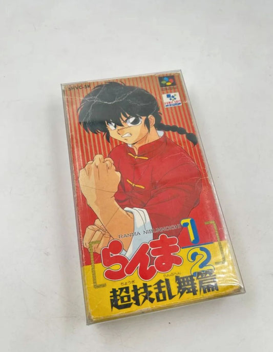 Ranma 1/2 Nintendo Super Famicon Video Juego Vintage