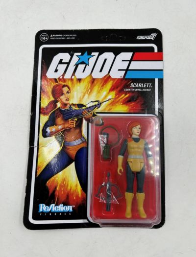 Scarlett Counter Intelligence Gi Joe Super 7 Unpunch