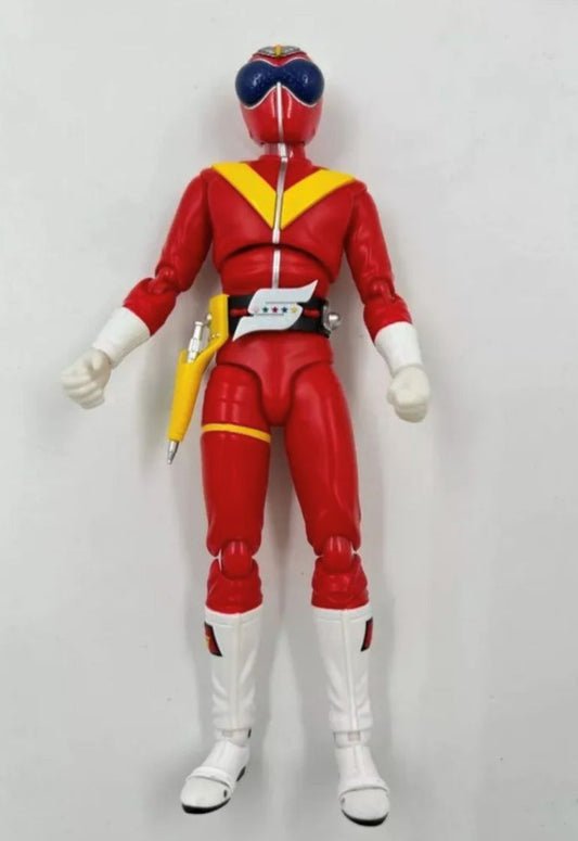 Sentai Gorenger Akarenger Figura Acción Posable Evolution T