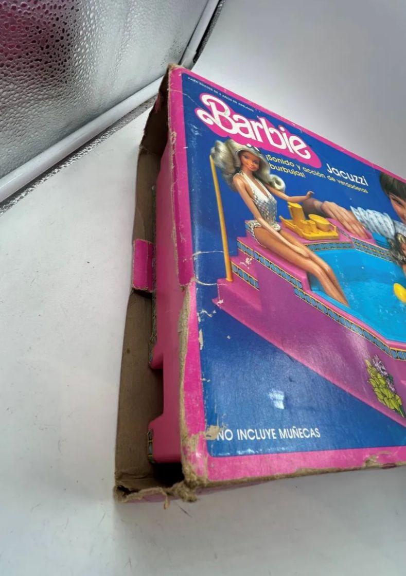 Set Barbie Jacuzzi Hecho En México Aurimat Mattel 1983