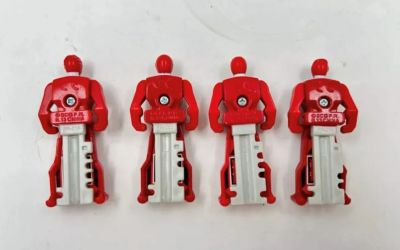 Set Power Rangers Rojo Red Gokaiger Mobirates Bandai