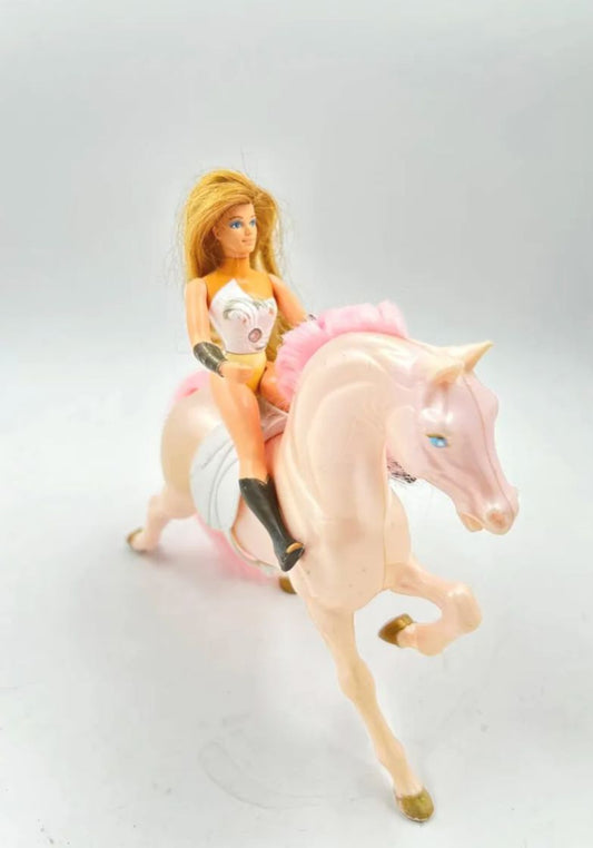 She Ra Y Swift Wind Aurimat Mattel Vintage Shera México Motu