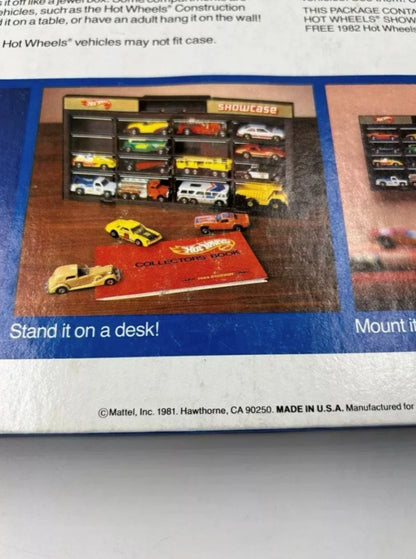 Showcase Hot Wheels Exhibidor Coleccionador Vintage 1981