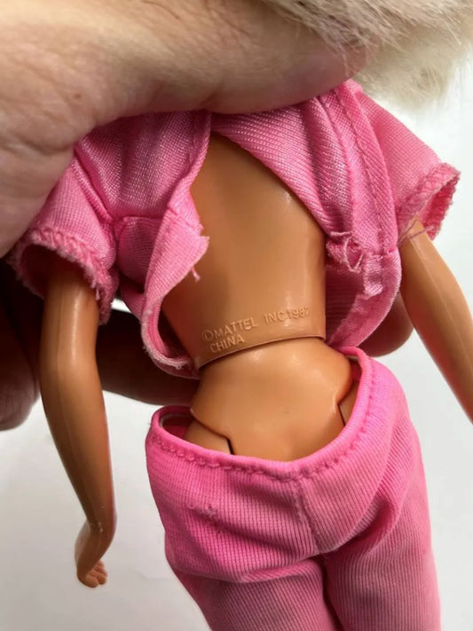 Skipper 80 S Barbie Mattel 1987 Vintage