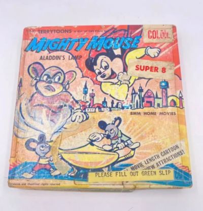 Super Ratón Aladdin´s Lamp 8mm Super 8 Vintage 1963
