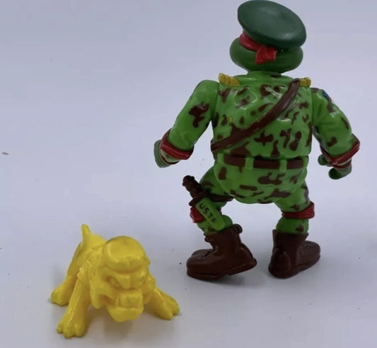 Tortugas Ninja Rafael Militar 1992 Playmates Toys