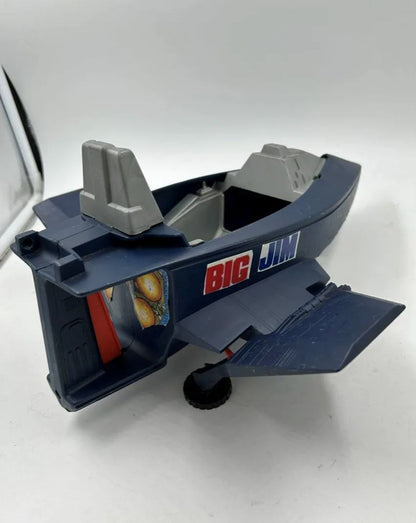 Vehiculo Espacial Nave Big Jim Kid Acero Mattel 1983 Vintage