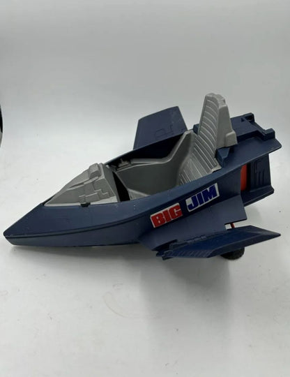 Vehiculo Espacial Nave Big Jim Kid Acero Mattel 1983 Vintage