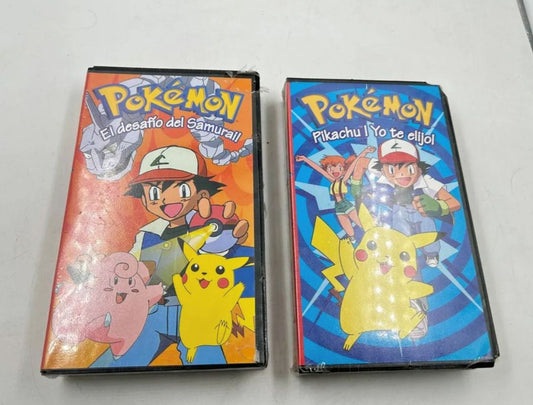 Vhs Pokemon Película En Empaque Original Sellado Nintendo 99