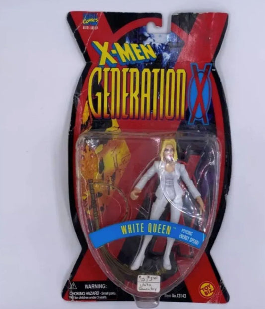 White Queen Emma Frost Blanca X Men Toybiz Marvel Vintage 96